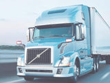Hood Mirror Covers Chrome Set 2004-2017 Volvo VNL