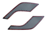 Air Hood Vents Black Set 2004-2017 Volvo VNL