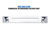 Bumper 12" with Fog Hole Chrome 2004-2017 Volvo VNL