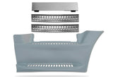 Steps 37.5" & Step Skirt of Front Side Fairing Aluminum Metal Set Passenger 2008-2017 Freightliner Cascadia 125