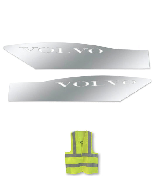Bottom Door Plate Stainless Steel Set 1998-2019 Volvo VNL VN VNR