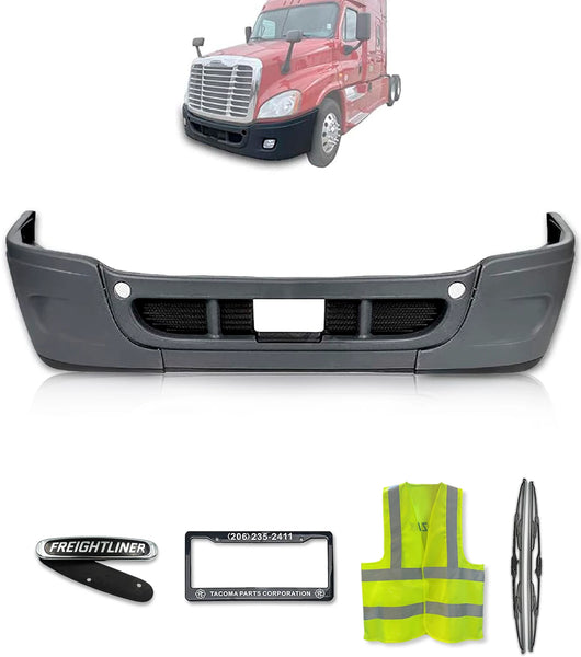 Bumper Set No Fog Lamp Holes 2008-2017 Freightliner Cascadia 125 113