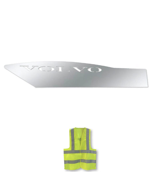Bottom Door Plate Stainless Steel Driver 1998-2019 Volvo VNL VN VNR