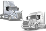 Side View Door Mirrors Power Heated Black Set Volvo 2004+ VNL VNM VNX
