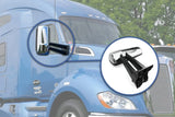 Chrome Door Mirrors Pair for Kenworth T680 T880 -