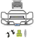 Front Grey Grille Guard Large 1999-2003 Mack CH Set-Back