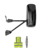 Door Mirror Black Driver 2008-2016 Kenworth T660 T600 T800