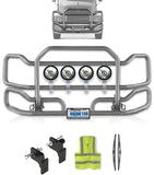 Front Grey Grille Guard Large 2004-2017 Mack CX