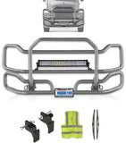 Front Grey Grille Guard Large 2004-2017 Mack CX