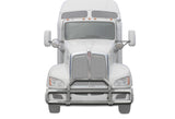 Front Grille Guard with lights Chrome Kenworth T660
