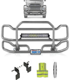 Front Grey Grille Guard Large 1999-2003 Mack CX