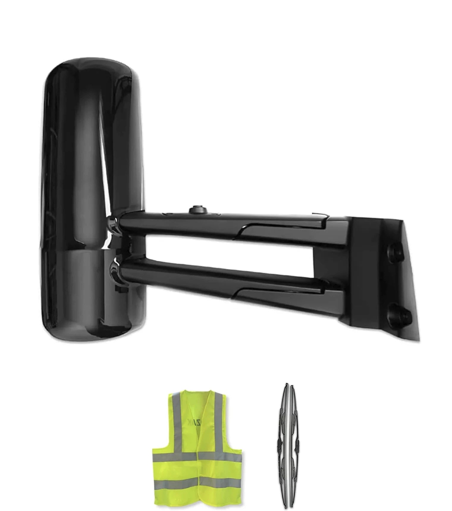 Door Mirror Black Passenger Kenworth 2013-2021 T680 T880