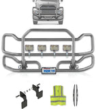 Front Grey Grille Guard Large 1999-2003 Mack CX