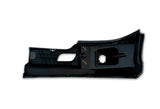Bumper Corner With Fog Hole Plastic Black Passenger Kenworth T680