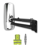 Door Mirror Chrome Passenger Kenworth 2013-2021 T680 T880
