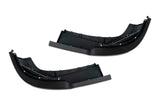 Bumper Corners With Fog Hole Plastic Black Set Kenworth T680