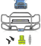 Front Gray Grille Guard Large 1999-2003 Volvo VNL