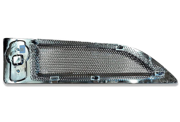 Hood Side Air Intake Vent Grille Chrome Driver 2013-2021 Kenworth