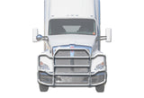 Grille Guard Large Chrome with Lights 2012-2021 Kenworth T680 No Fog