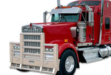 Grille Deer Bumper Herd Road Train Guard 1982-2014 Kenworth W900B LOGGER, 8 BOLTS