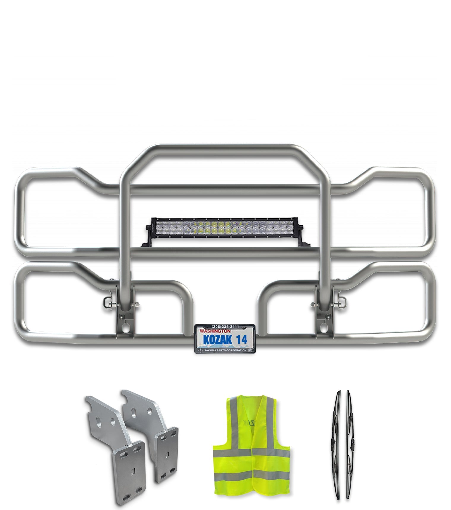 Grille Deer Guard Chrome 2022+ Peterbilt 579