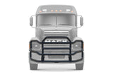 Grille Guard Large Black with Lights 2004+ Mack CH Set-Back