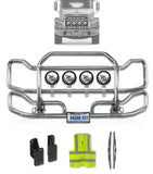 Kozak Chrome Front Grille Guard Large Mack Granite Gu713 Set-Back 2004+ -