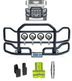 Kozak Black Front Grille Guard Large Mack Granite Gu713 Set-Back 2004+ -