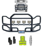 Kozak Black Front Grille Guard Large Mack Granite Gu713 Set-Back 2004+ -