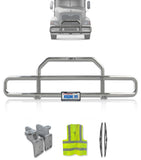 Grille Guard with Lights Chrome 2004-2017 Mack CX