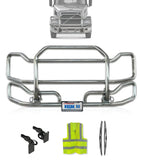 Front Grille Guard Large Chrome 1999-2003 Volvo VNL