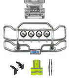 Front Grille Guard Large Chrome 1999-2003 Volvo VNL