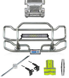 Front Grille Guard Large Chrome 2004-2017 Volvo VNL