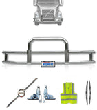 Front Grille Guard Square 2018+ Volvo VNL