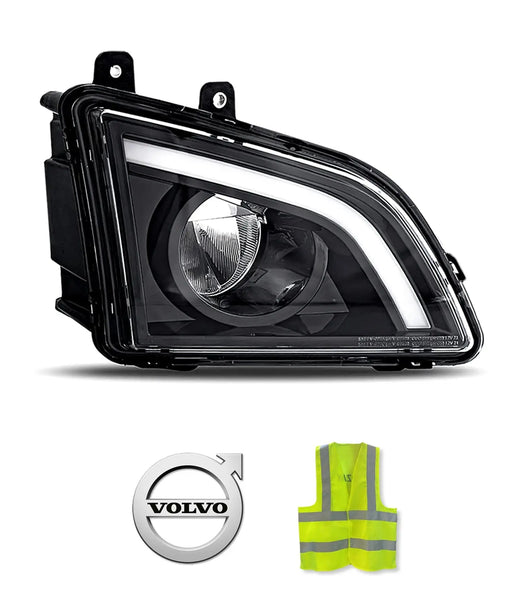 Passenger Side Fog Light – Fits 2012-2016 Volvo VNL – Right Front – AM Autoparts