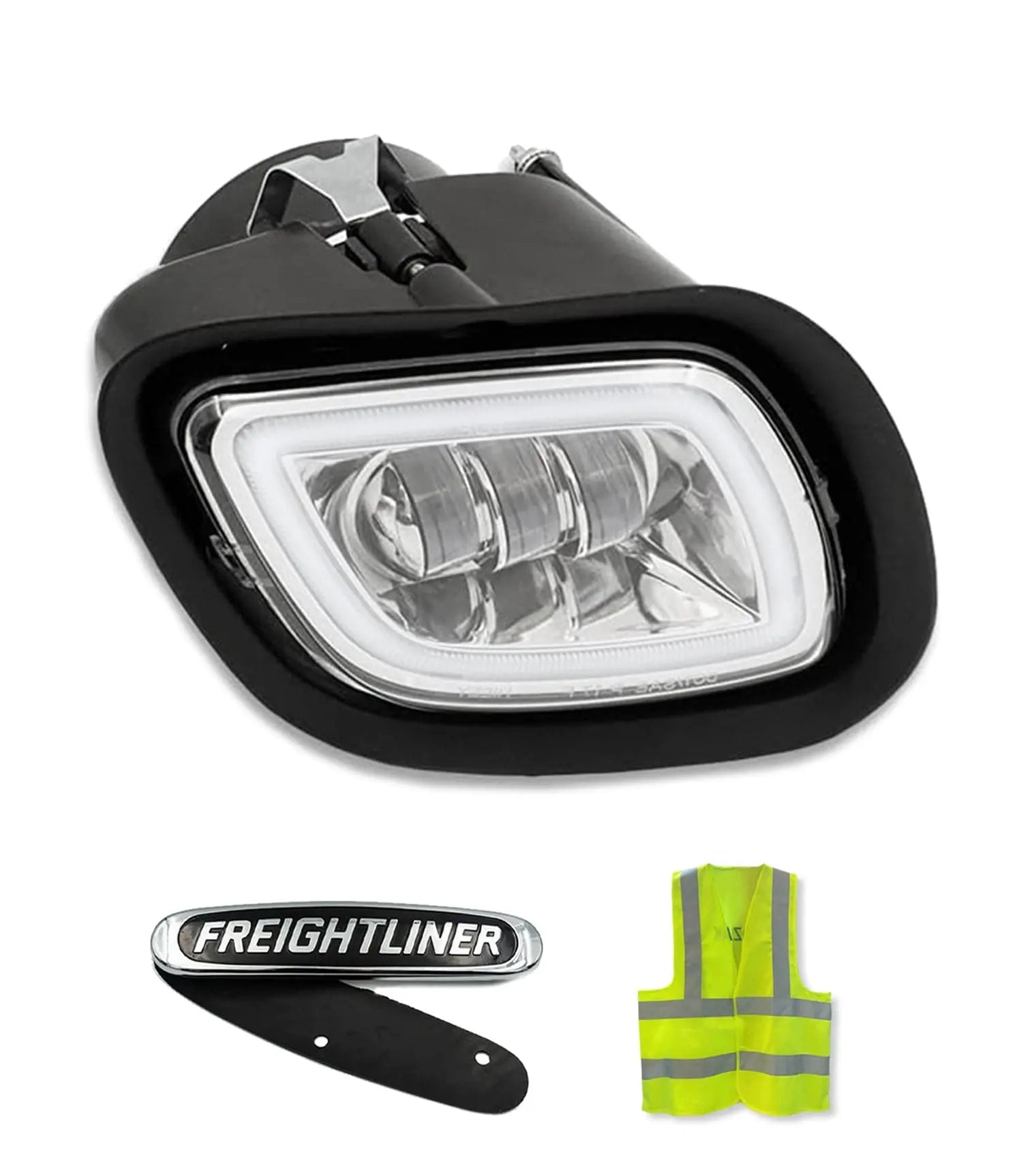 Full LED Projector Fog Light Chrome Right Freightliner Cascadia 2008-2017 -