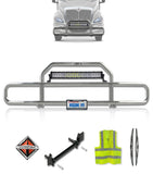 Front Grille Guard Chrome 2008+ International Prostar