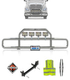 Front Grille Guard Chrome 2008+ International Prostar