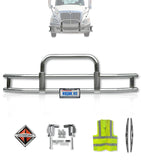 Front Grille Guard Chrome International Prostar