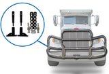 Mount Brackets Set for Herd GG-MTK-25 PK22 Front Bumper Deer Guard 2008-2017 Peterbilt 365