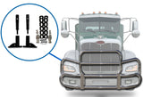 Mount Brackets Set for Herd GG-MTK-25 PK22 Front Bumper Deer Guard 2005-2014 Peterbilt 384