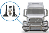 Mount Brackets Set for Herd GG-MTK-11 VV02 Front Bumper Deer Guard 2004-2017 Volvo VNL