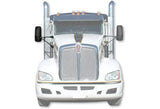 Kozak Black Door Mirror With Arms Right (Passenger Side) compatible with Kenworth T660 T600 T800 2008-2016 PLUS Kenworth Logo, 2x22" Windshield wipers and Kozak Reflective Vest
