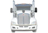 Kozak Black Door Mirror With Arms Left (Driver Side) compatible with Kenworth T660 T600 T800 2008-2016 PLUS Kenworth Logo, 2x22" Windshield wipers and Kozak Reflective Vest
