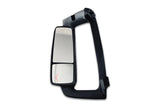 KOZAK Side View Door Mirror Power Heated Chrome With LED Turn Signal and With Arm & Look Down Mirror Left Side compatible with Volvo VNL, VNM, VNX, VN 2004-2023 PLUS Logo, Bracket, Wipers, Vest