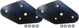 Chrome Finish Hood Mirrors compatible with Volvo VNL 2004-2016 Left Driver and Right Passenger Side Pair with Mounting Kits PLUS Logo, 2x 22 inch Windshield Wiperesand, KOZAK Vest