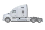Replacement Fairing Skirt Panel 69" (176 cm) Left Driver Side w/ tube Compatible With Kenworth T680 2013-2021 Semi Truck PLUS Logo, 2x22" Windshield Wipers and KOZAK Reflective Vest