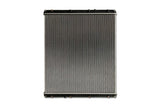 KOZAK Replacement Radiator (A0524936002) for Freightliner Cascadia 2008-2013; Century, Columbia 2008-2011; PLUS Logo, 2x22" Windshield Wipers, License Plate Frame, 2x Trailer Tail Lights and Vest