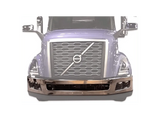 Kozak Aftermarket Chrome bumper with Fog Light Holes for Volvo VNL 2018+ - Tacoma Parts Corporation