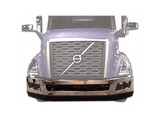 Kozak Aftermarket CLAD Bumper with Fog Light Holes for Volvo VNL 2018+ - Tacoma Parts Corporation